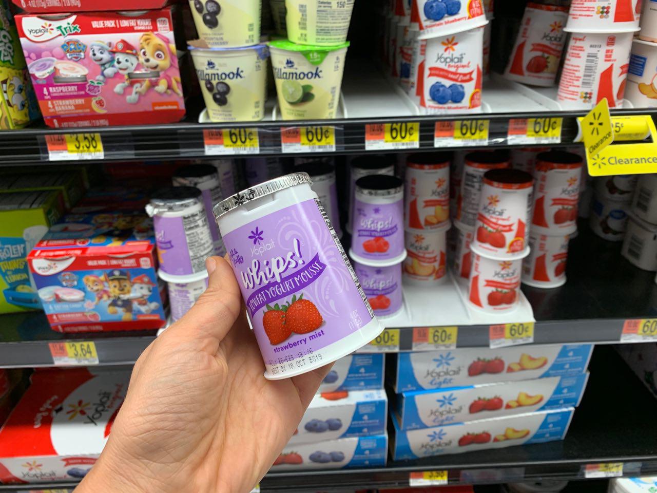Walmart Yoplait Yogurt Mousse