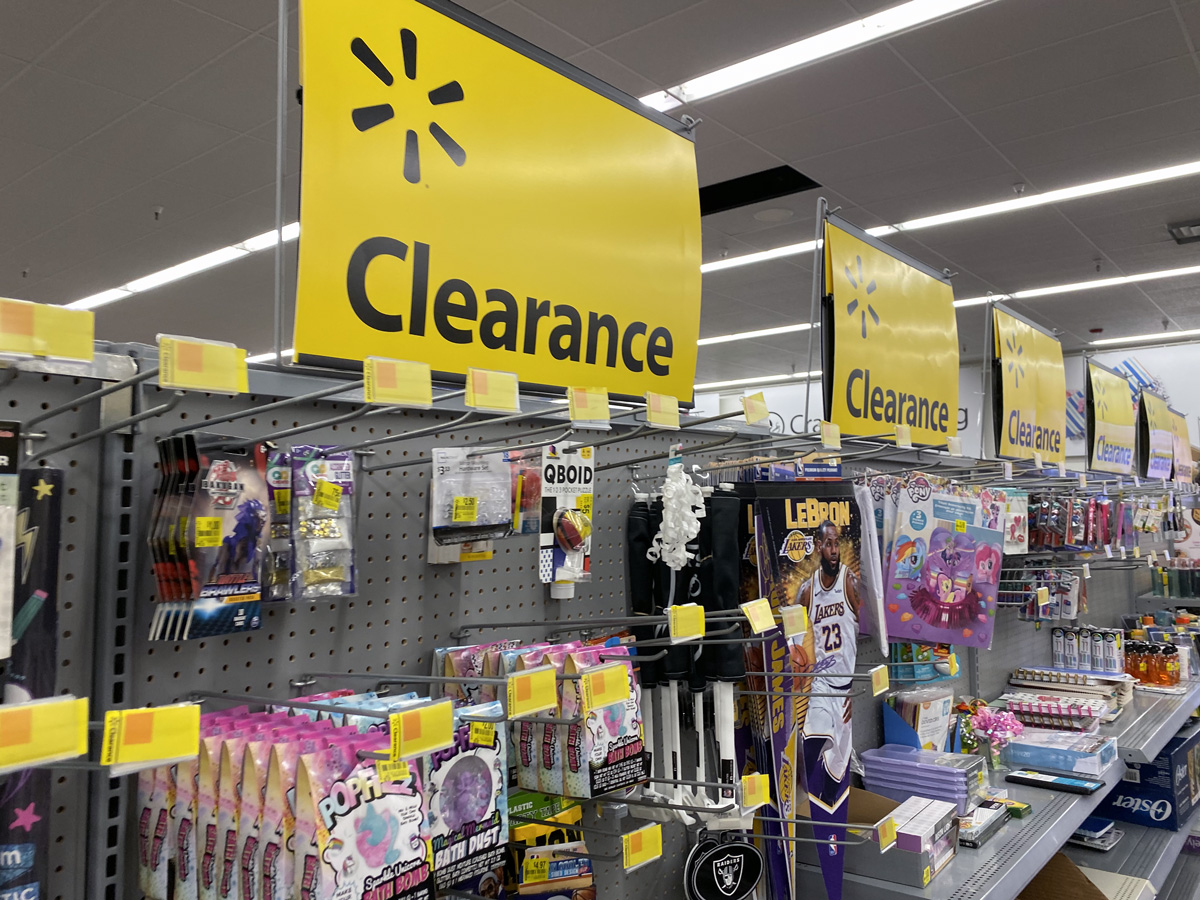 Walmart's Clearance Deals
