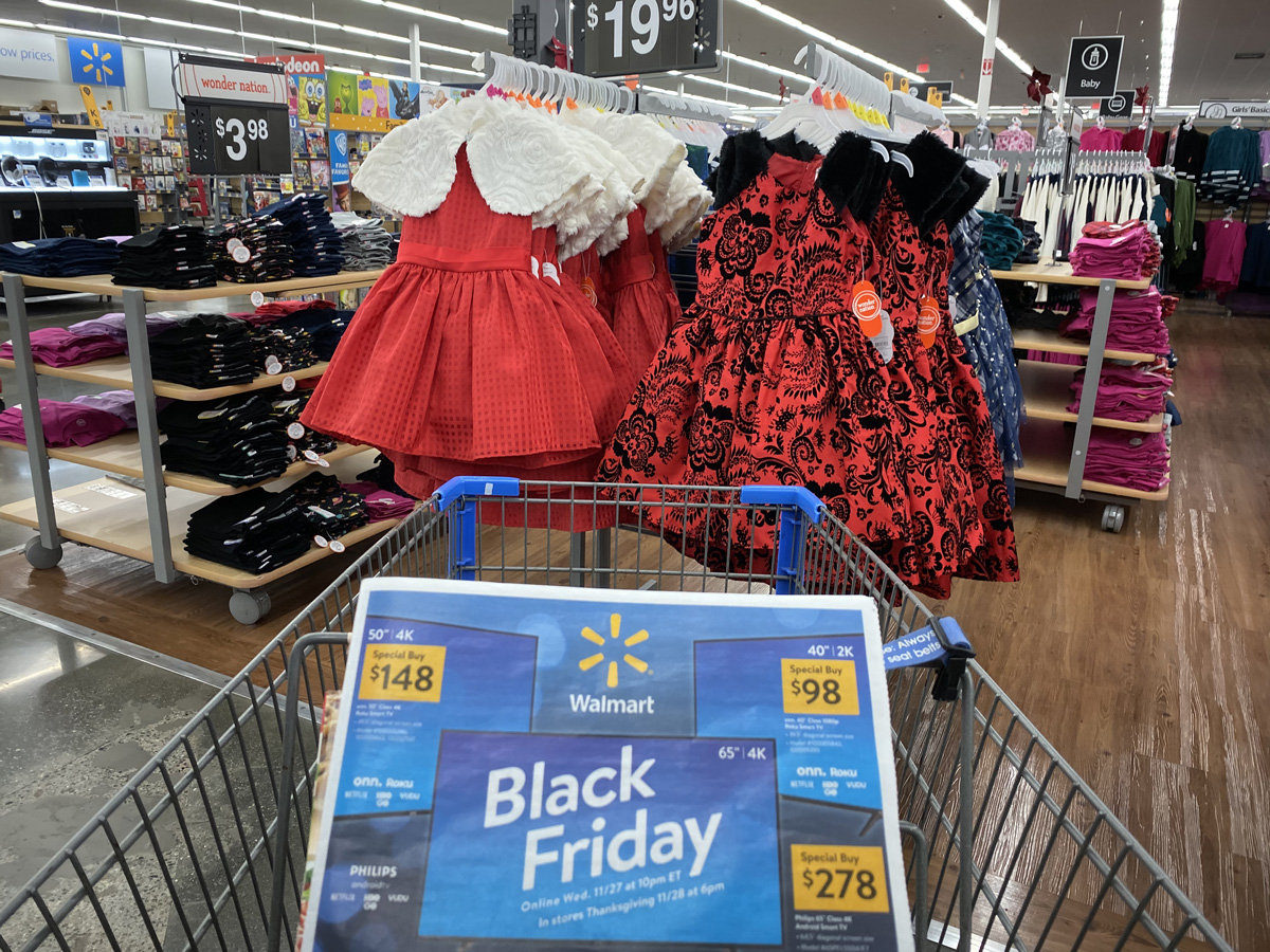 Walmart's clothing Black Friday Coupons