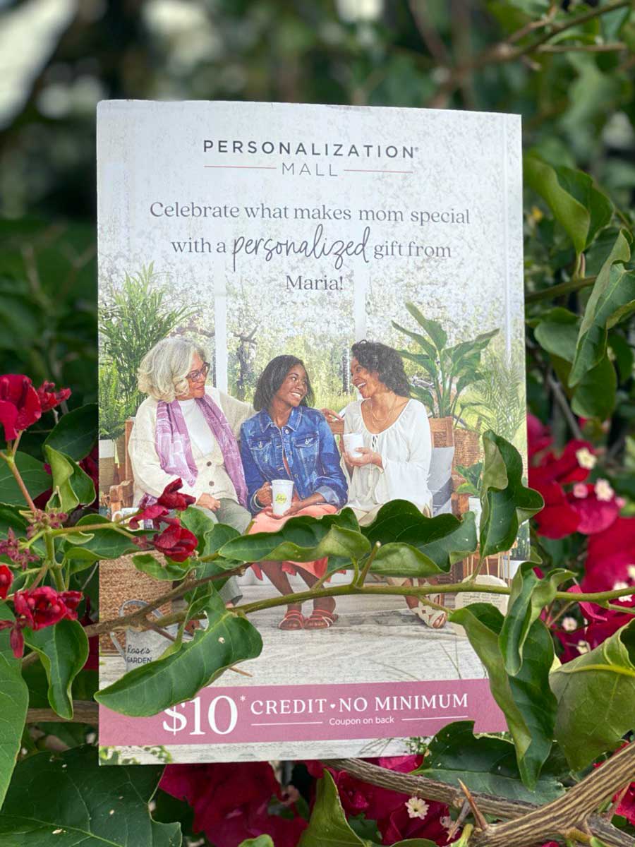 Personalization Mall Special Offer for Mother's Day
