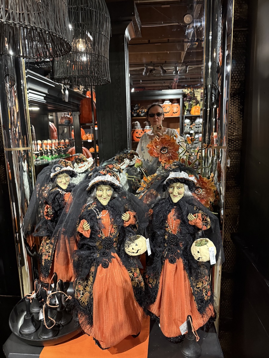 Halloween witch decorations
